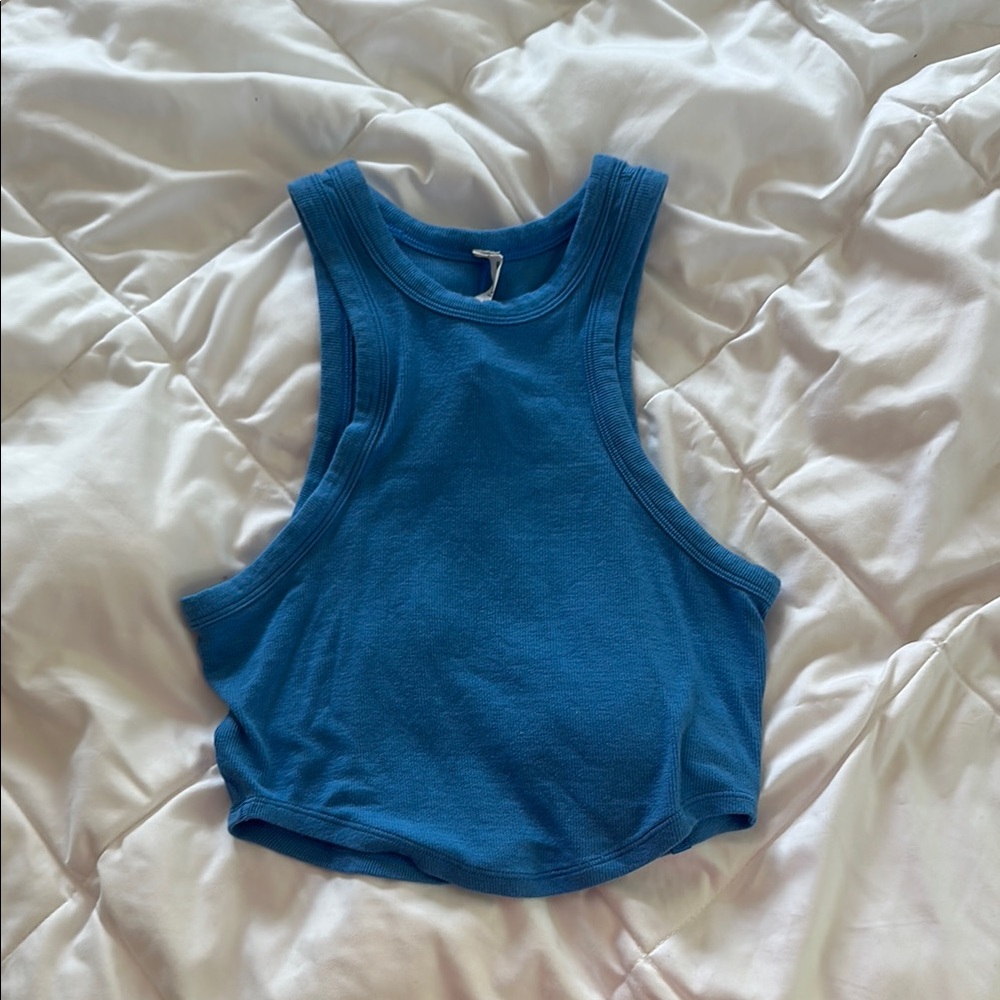 Blue lululemon top